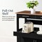 Best Choice Products 36in Large Rolling Kitchen Island Cart, 2-Door Cabinet, Outlet, Hooks, & Wheels